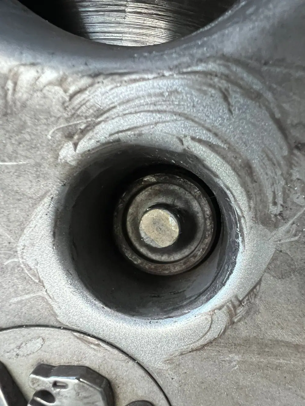 Seized or rusted locking wheel nut removal