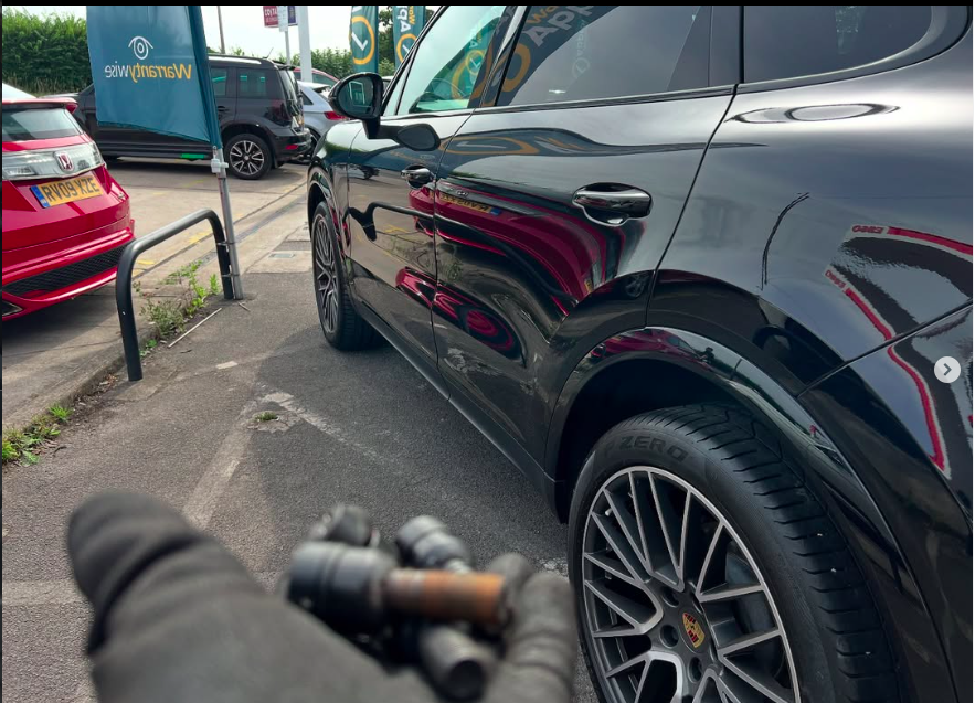 Gallery: alloy wheel locking nut work example 2