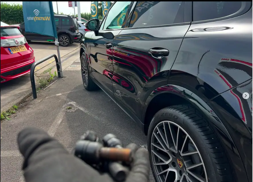 Gallery: alloy wheel locking nut work example 2