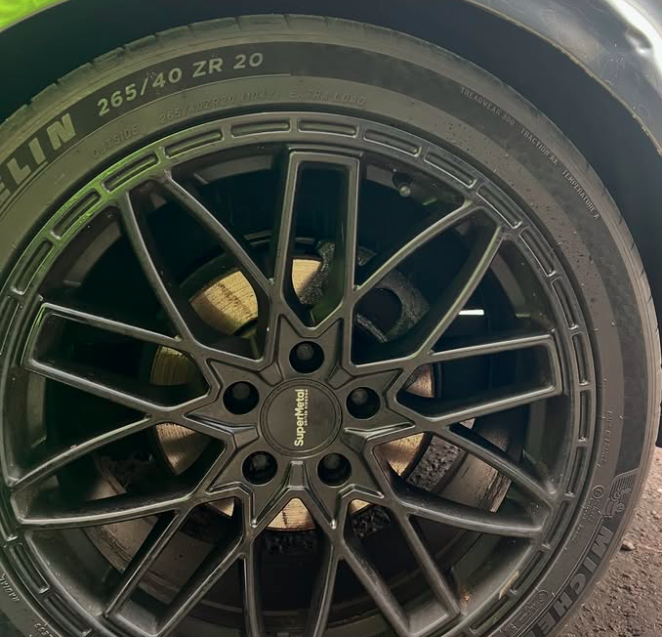 Seized or rusted locking wheel nut removal